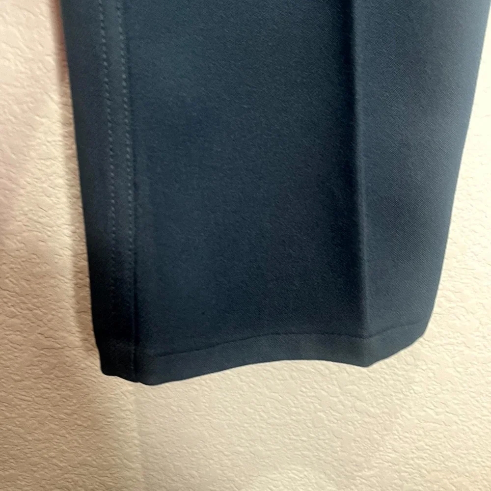 Vintage 90s Levi's Men's Dress Slacks 40x30 Navy Blue Polyester Pants Made n USA